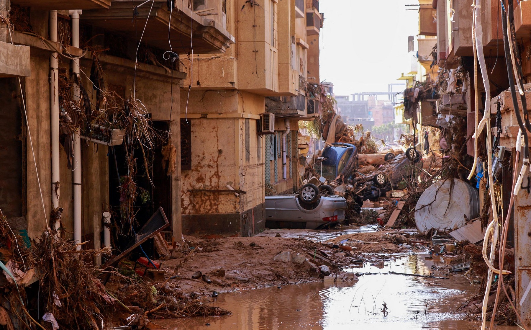 利比亚洪区遇难人数或达2万
