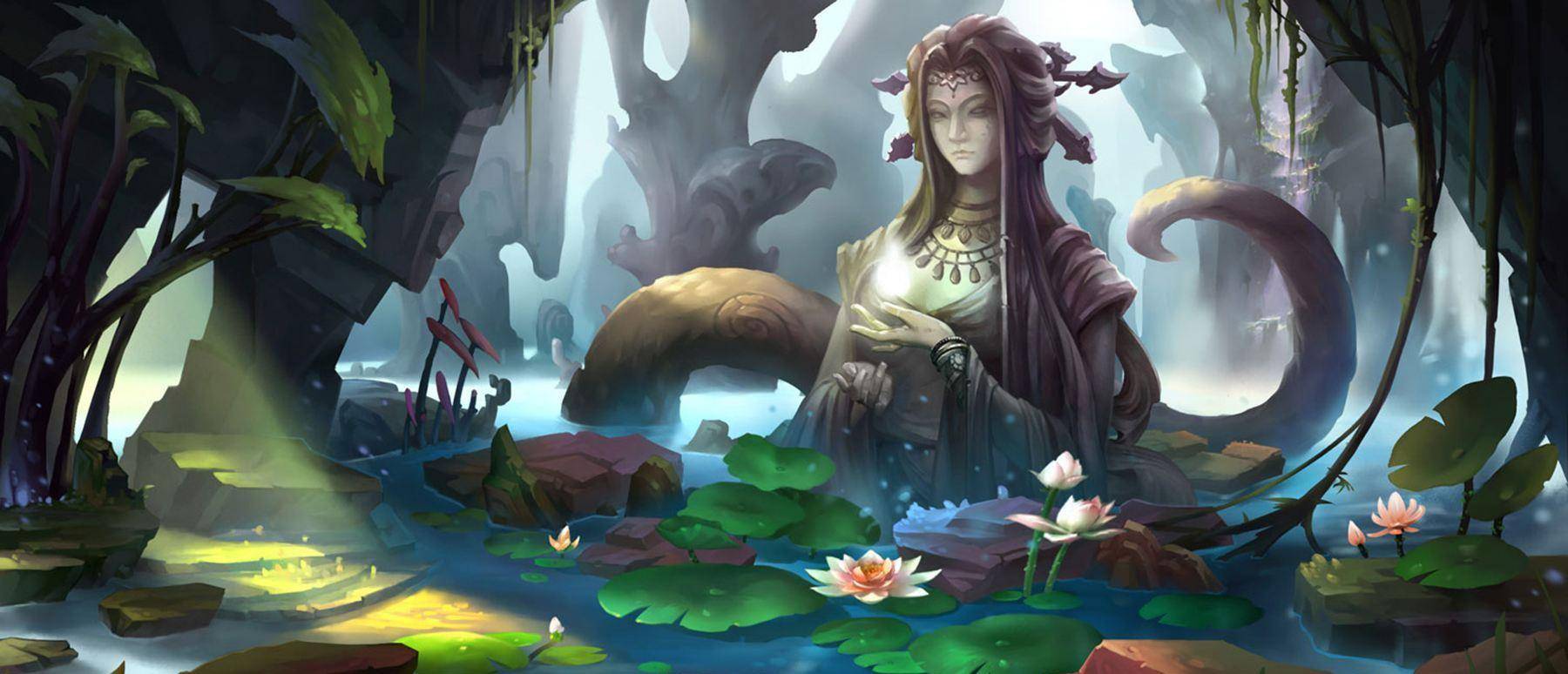 女娲图片 真身 吓人