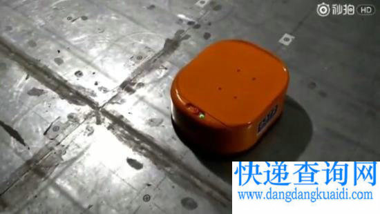 申通快递分拣机器人 申通快递分拣机器人