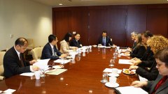 马军胜局长率团访问美国