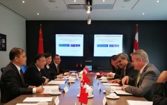 马军胜率团访问加拿大