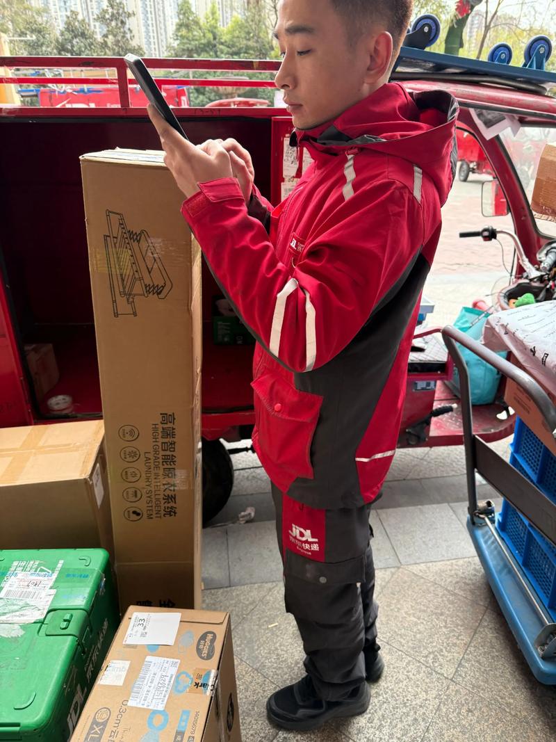 门致快递送件难