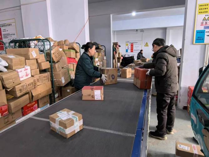 百世快递武昌转运中心